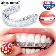 Mouth Guard Dental Clear Gel Gum Shield Night Teeth Grinding - 2PCS/Pack UK
