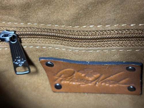 NEW Patricia Nash Leather Ashmore Satchel Oxblood Croco Crossbody - Picture 5 of 15