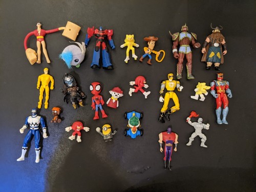 Transformer Nintendo Power Rangers Juguetes Lote Coleccionables Figuras de Acción Marvel - Imagen 1 de 11