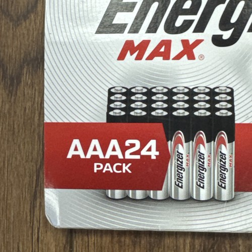 AAA Energizer Max Alkaline Batterien 24 Stück Neu Versiegelt Versand Am selben Tag - Bild 4 von 18