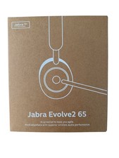 Jabra Evolve2 65 Wireless PC Headset Black, MS teams, Bluetooth/Wireless/USB-C