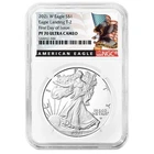 2021-W Proof $1 Type 2 American Silver Eagle NGC PF70UC FDI Black Label