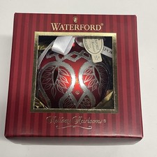 RARE! Vintage Waterford Holiday Heirlooms Ver...