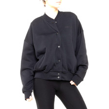 XXL NWT Under Armour Black Icon Fleece Varsity Jacket