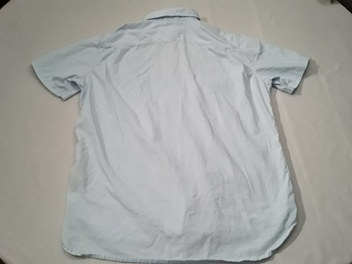 Denim & Supply Ralph Lauren Regular Fit Men Cotton Light Blue Shirt LARGE - Picture 9 of 14