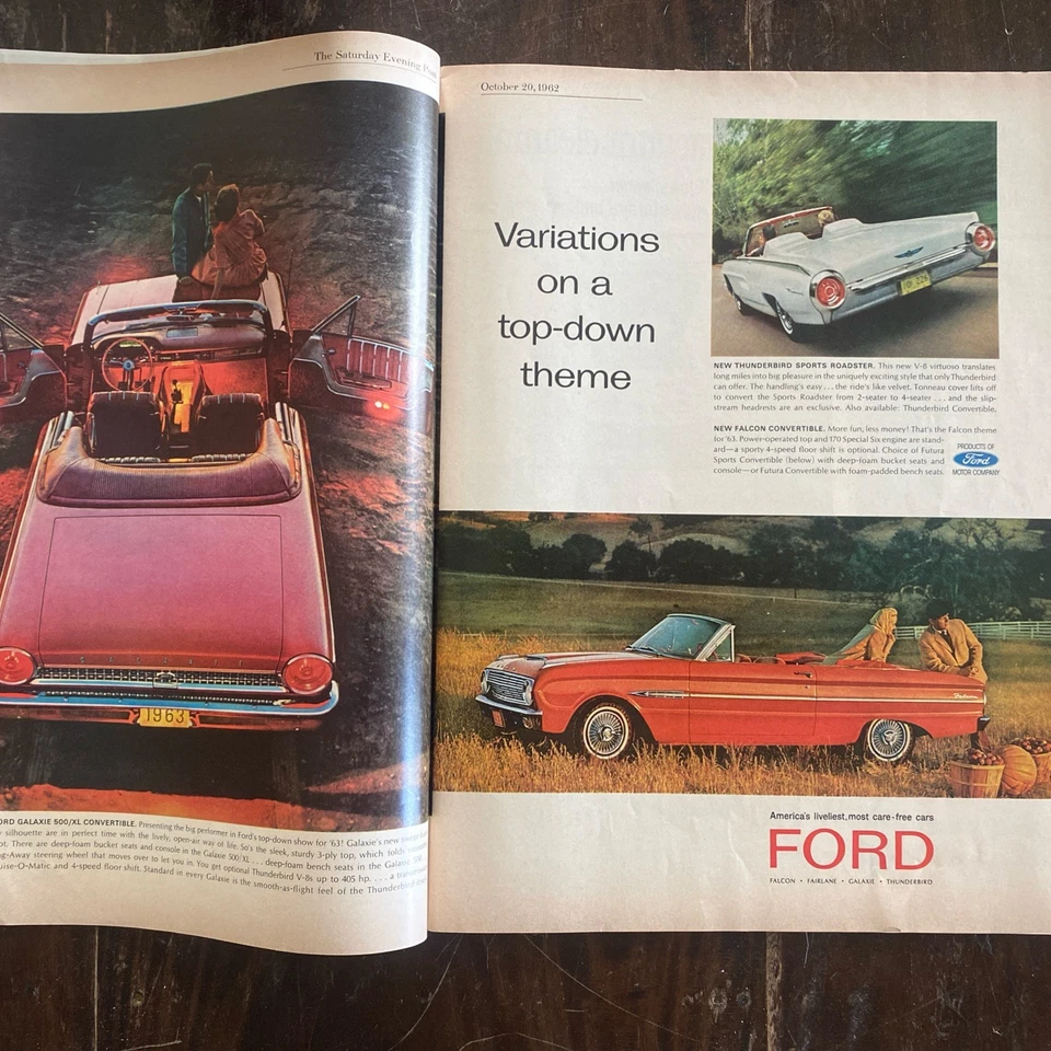 autumn in Rockport MA cover John Clymer Saturday Evening Post Magazine - Image 3 of 4