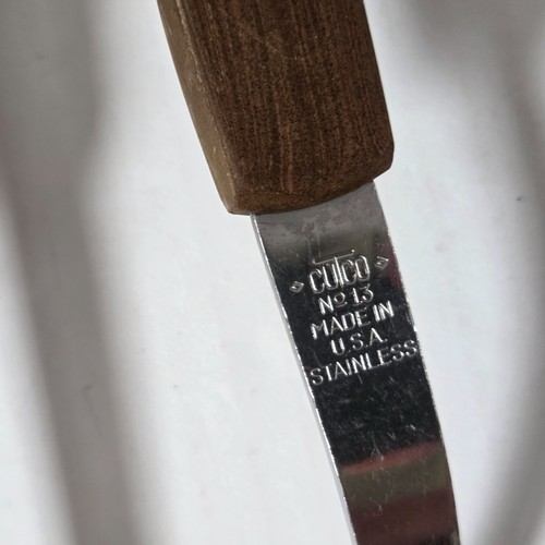 Cutco Kitchen Utensils Spatula Spoon Ladle Slotted Spoon 12 13 15 16 USA 4pc Lot - Picture 7 of 9