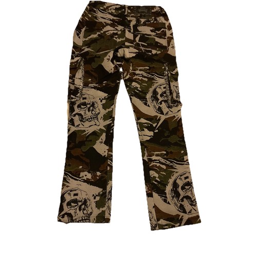Neu mit Etikett! REBEL VENGEANCE HERREN HOSE 36 CAMO SKULL CARGO SKELETON CAMOUFLAGE NEU GOTH - Bild 9 von 13