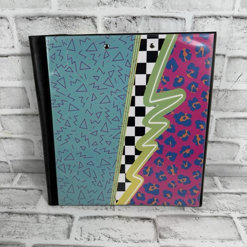 Trapper Keeper ~ Binder Retro Portfolio Folder 2021 Mead 12 3/16" x 11 1/4" 0617 - Picture 2 of 6