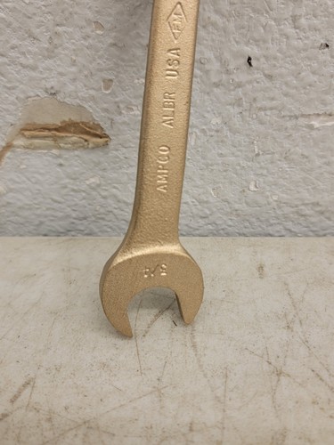 Ampco Safety Tools Wo-1/2X9/16 Dbl Open Wrench,Non-Spark,1/2 X 9/16 In - Picture 4 of 8