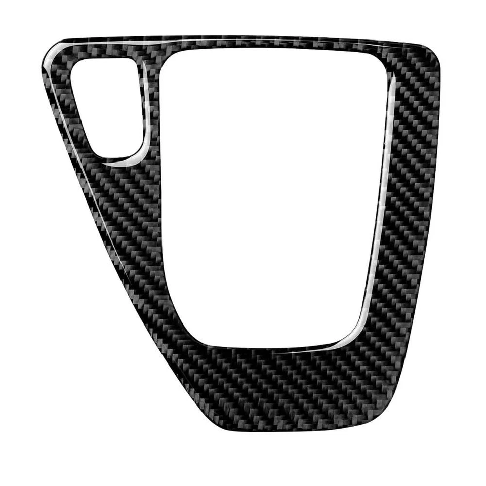 Cubierta del panel de cambio de marchas de fibra de carbono para BMW Serie 3 E90 E92 E93 2005-2012 (LHD) Foto 3 de 4