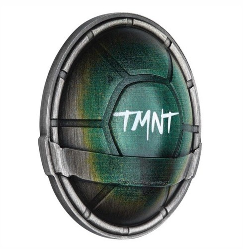 2025 Teenage Mutant Ninja Turtles DOMED SHELL 1.5 oz Silver Antique Colour Coin - Picture 6 of 16