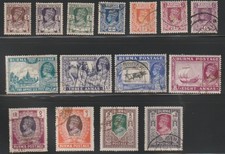 Burma    1946    Sc # 51-65      Complete Set   Used    $111.00