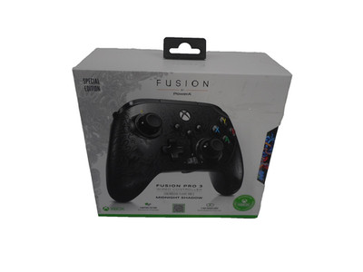 PowerA Fusion Pro 3 Midnight Shadow Wired Mappable Controller for Xbox.