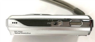 Sony Cyber-shot DSC-W220 12.1MP Digital Camera - Silver for