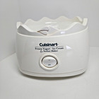 Cuisinart Ice Cream Maker Red Model ICE-20 White Motor Base Only - Tested