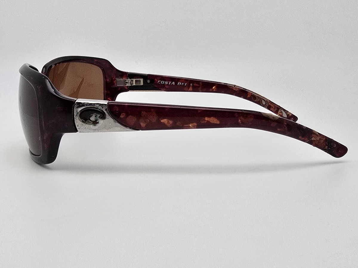 Costa Del Mar Isabella IB10 Polarized Sunglasses Costa Isabela M (64-16) with Green Mirror lenses and  main image 2
