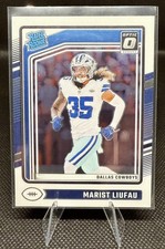 2024 Donruss Optic #273 Marist Liufau Rated Rookie (RC) - Dallas Cowboys