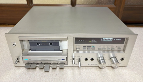 Pioneer CT-620 Stereo Cassette Deck 3 mode playback Auto reverse Working - Picture 5 of 14