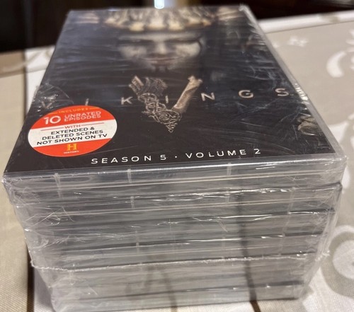 Vikings: The Complete Series Seasons 1-5 ( DVD Disc Set ) NEW SEALED. - Picture 2 of 3