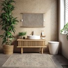 Distressed Oushak LoomBloom 3x5 Mint Hand Knotted Wool Area Rug