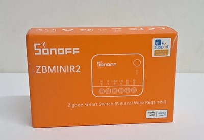 SONOFF ZBMINIR2 Zigbee 3.0 Smart Licht Schalter Modul Neutralleiter benötigt