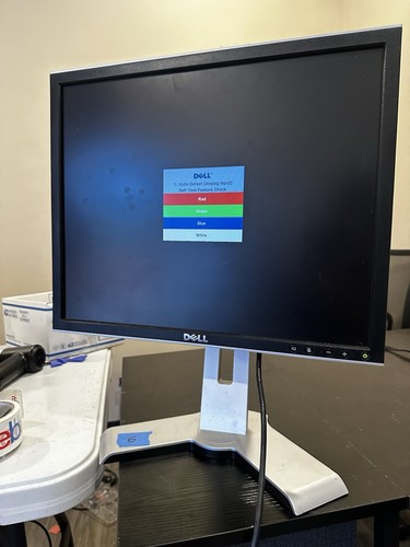 Dell 1908FBc 19" LCD Monitor VGA DVI 1280x1024 w/ Stand Grade B Tested #4A - Picture 2 of 4