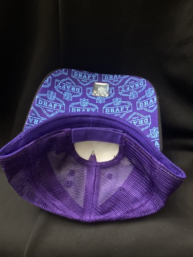 NFL Draft 2022 Las Vegas Nevada Mesh Trucker Hat Adjustable Strap RARE LOGO - Picture 2 of 4