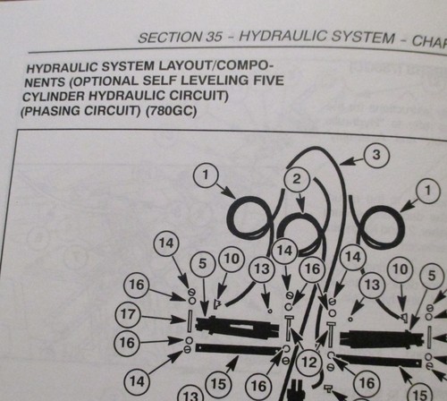 New Holland 780GC 770GC Flex Wing Rotary Cutter Service Repair Shop Manual - Picture 8 of 10