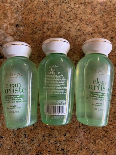 3 L'Oreal Paris Clean Artiste wasserfester und langanhaltender Augen-Make-up-Entferner - Bild 3 von 4