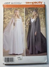 1551 UNCUT ‘Simplicity’ SEWING Pattern - ‘Misses Elven Princess Dress’ Cosplay
