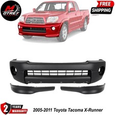 Bumper Cover Primed Valance Set For For 2005-2011 Toyota Tacoma X-runner