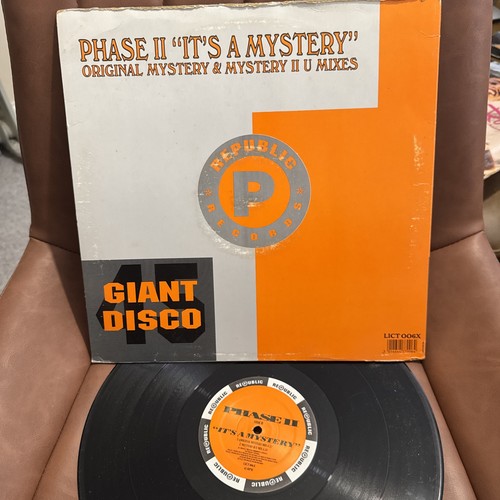 PHASE II - REACHIN' / IT'S A MYSTERY - 12" VINYL RECORD VG / VG - Bild 2 von 5