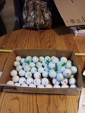 63 Used And Recycled E6 Speed Golf Balls For Bridgestone Golf