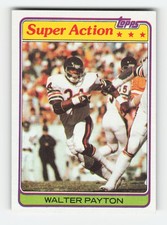 1981 Topps #202 Walter Payton Excellent