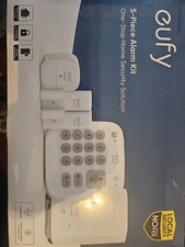 Eufy Security 5 Piece Alarm Kit Homebase Keypad Sensors - NEW SEALED IN BOX