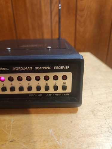 Vintage Realistic Patrolman PRO-48 Model 20-143 Scanner (Decent) - Zdjęcie 4 z 12