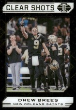 2020 Panini Illusions #7 Drew Brees Clear Shots