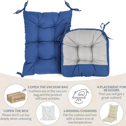 Rocking Chair Cushion Non-Slip Tufted Indoor/Outdoor Rocking Chair Cushions 8... - Picture 7 of 7