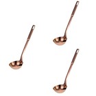 3 stücke Edelstahl Löffel Ölsieb Pfanne Ölfilter Scoop Kochwerkzeug