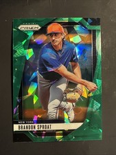 2025 Panini Prizm - Brandon Sproat #136 Green Ice Prizm