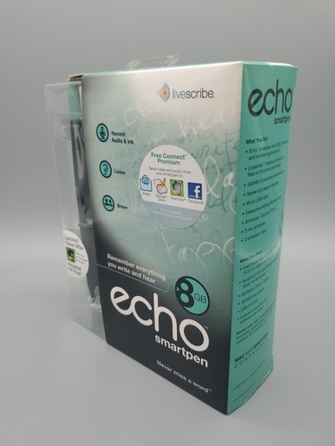 New & Sealed Livescribe Echo 8GB Smart Pen - Picture 15 of 20