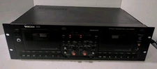 Tascam 322 - Professional Dual Cassette Player/Recorder - FOR PARTS OR REPAIR!! 