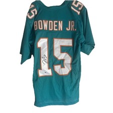 Lynn Bowden Jr Autographed Signed XL Unlicensed Jersey - OKauthentic Witnessed
