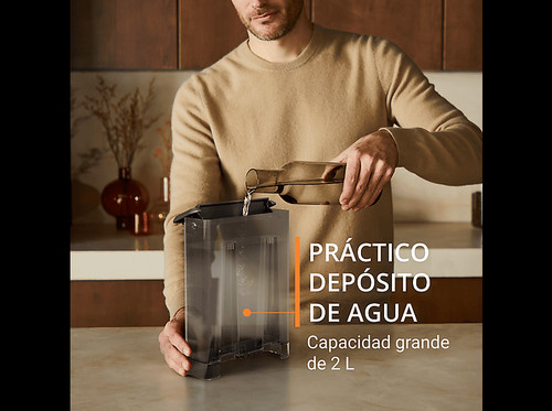 Cafetera express - Krups XP384E Authentic, 15 bares, Depósito 2 L, Boq - Imagen 4 de 7