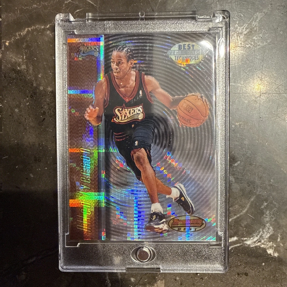 Bowman Allen Iverson Basketball Sports Trading Cards & Accessories