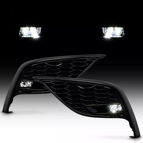 LED Fog Lights Kit Fits 2021-2023 Toyota Camry SE XSE with Bezel+Switch+Wiring - Picture 2 of 20