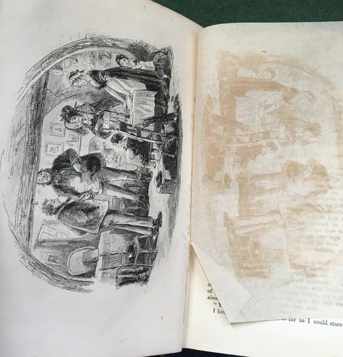 David Copperfield Charles Dickens Antique Library Edition - Imagen 9 de 13