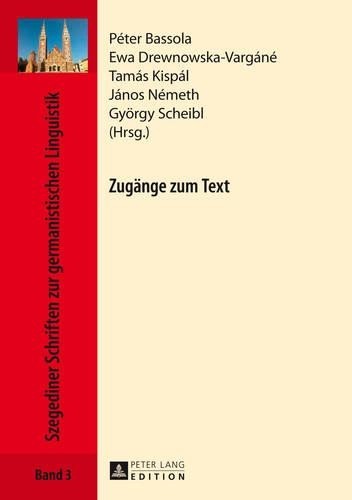 Zugaenge Zum Text (твердый переплет) (ИМПОРТ ИЗ Великобритании)