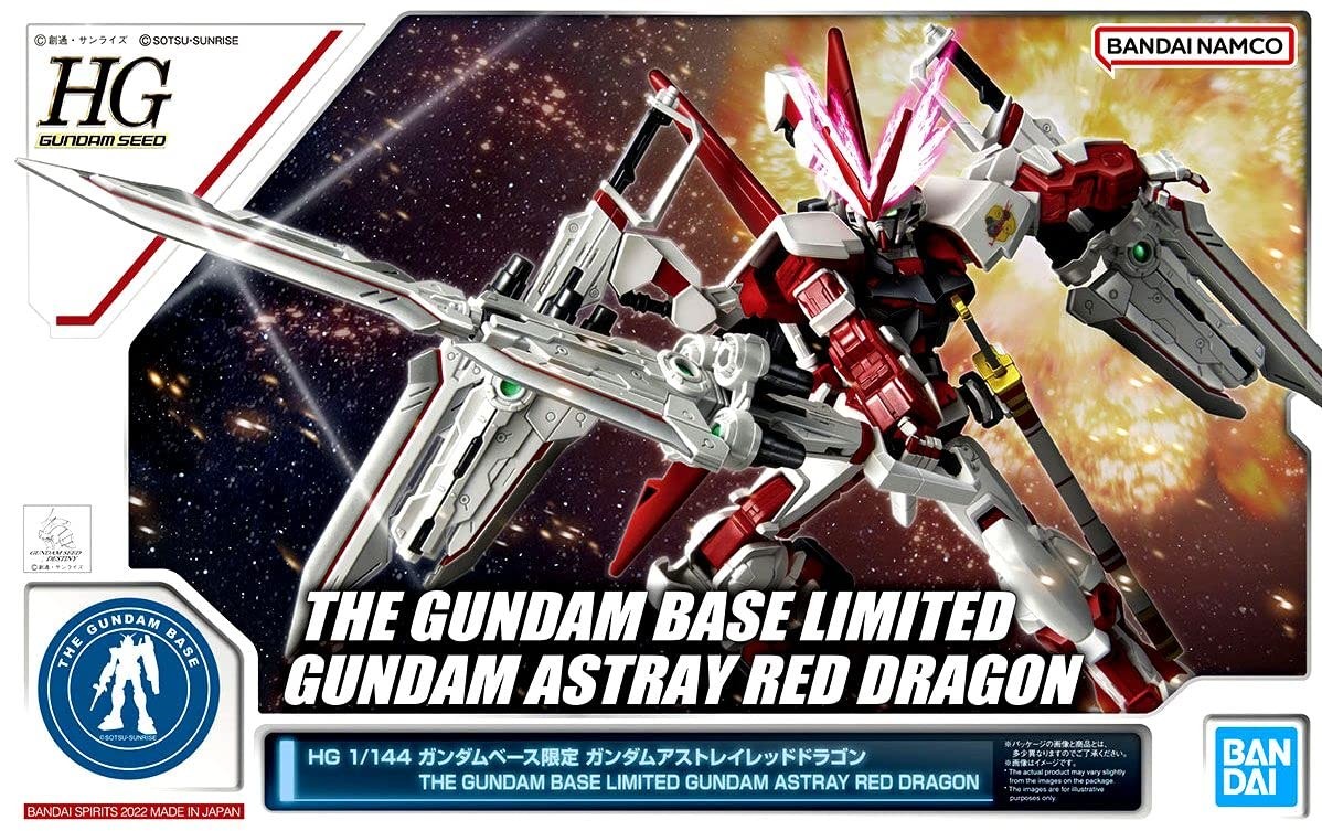 Набор моделей HG Gundam Base Limited Gundam Astray Red Dragon Seed Destiny Astray Model kit